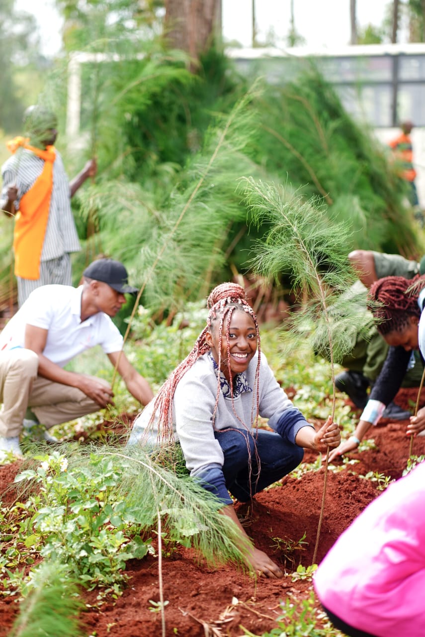 SDCS STAFF PLANT OVER 1,000 TREES AT KAMITI MEDIUM PRISON