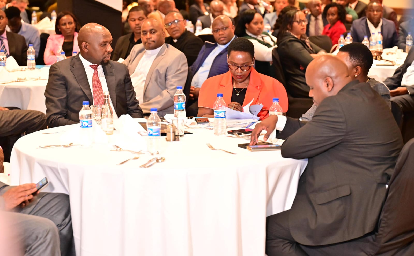 CS MURKOMEN RALLIES SUPPORT AS HE-FOR-HE ADOPT A TRIPLE DECKER BED CAMPAIGN DINNER FUNDRAISER IS HELD