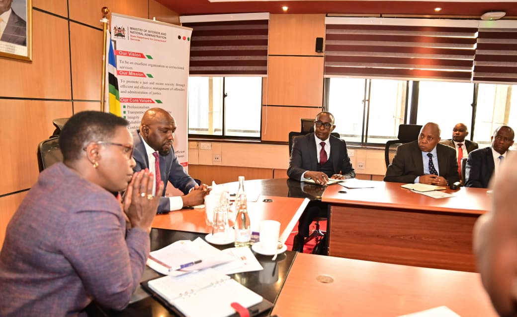 INTERIOR CS REITERATES GOVERNMENT COMMITMENT TO CORRECTIONAL REFORMS 