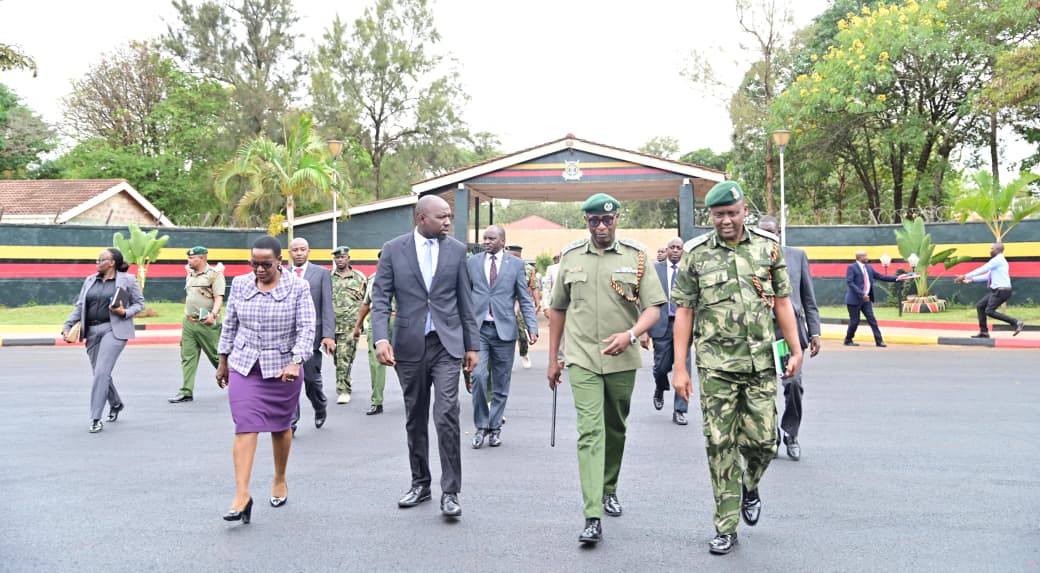 CS MURKOMEN WITNESSES FINAL REHEARSAL OF KPS RECRUITS 