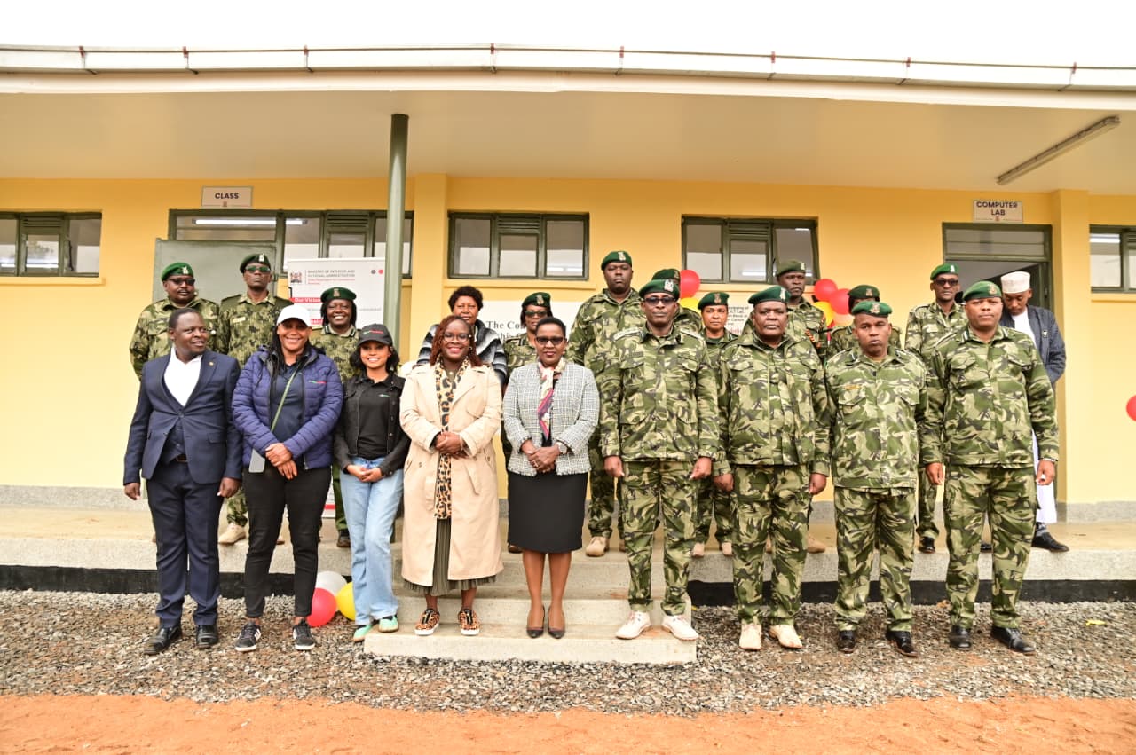 KAMITI MEDIUM SECURITY PRISON BENEFITS FROM A TUITION BLOCK