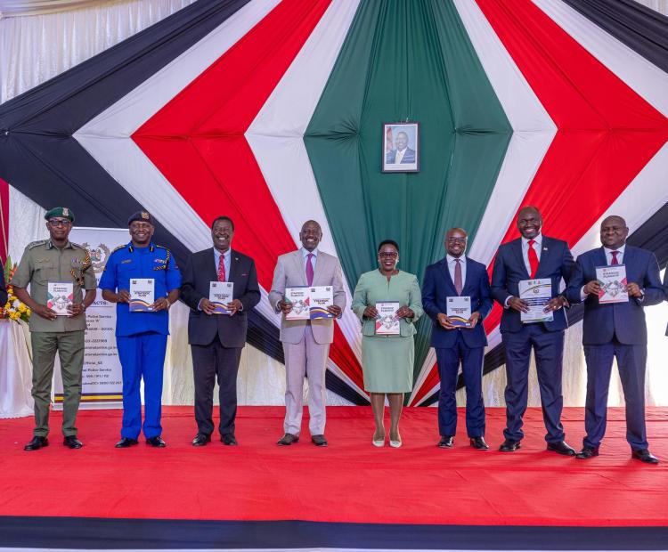 STATE DEPARTMENT FOR CORRECTIONAL SERVICES AND THE NATIONAL POLICE SERVICE LAUNCH STRATEGIC PLANS