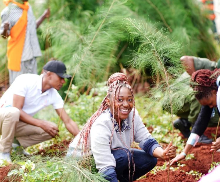 SDCS STAFF PLANT OVER 1,000 TREES AT KAMITI MEDIUM PRISON