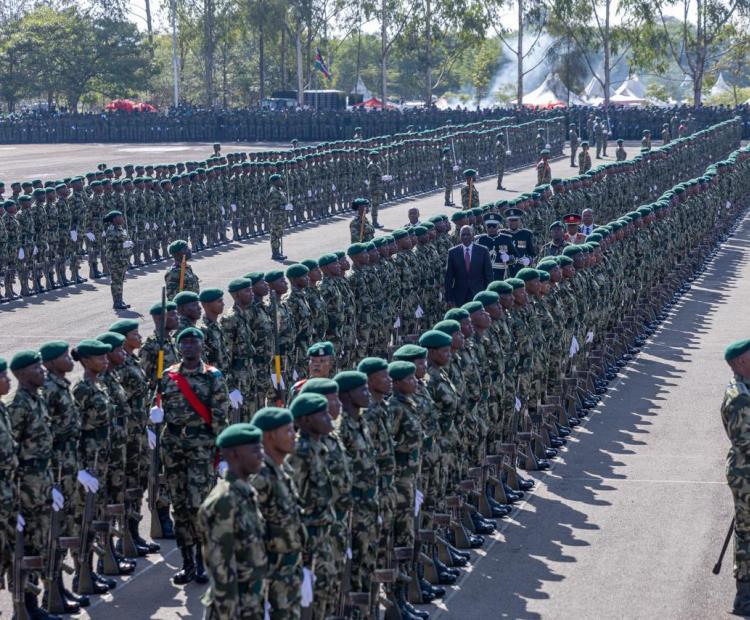 PRESIDENT RUTO PRESIDES OVER PRISONS RECRUITS PASS-OUT PARADE IN RUIRU