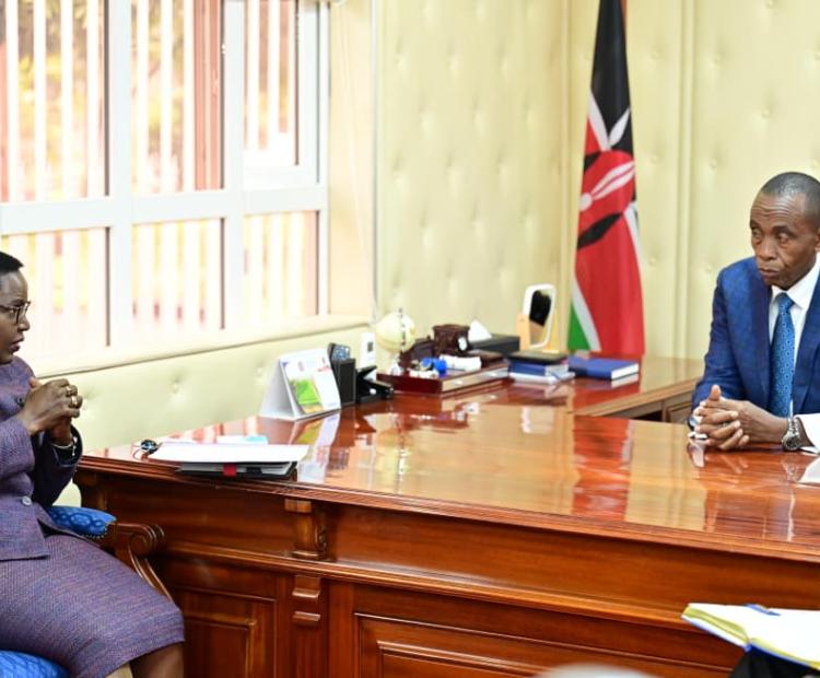 CORRECTIONAL SERVICES PS HOLDS MEETING WITH KIAMBU GOVERNOR OVER OPERATIONALIZATION OF MAGEREZA LEVEL 4 HOSPITAL