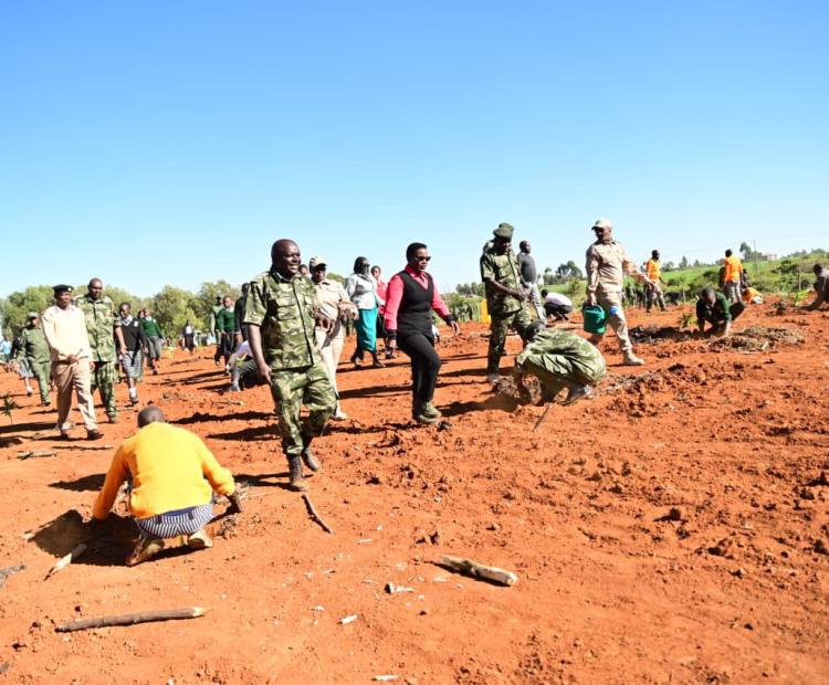  2,500 TREES PLANTED AS THE STATE DEPARTMENT FOR CORRECTIONAL SERVICES MARK WORLD ENVIRONMENT DAY 