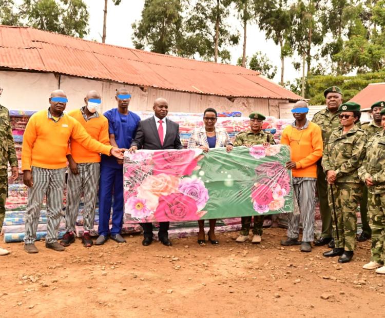 SHOT IN THE ARM FOR CORRECTIONAL REFORMS AS DP KITHURE KINDIKI DONATES MATTRESSES