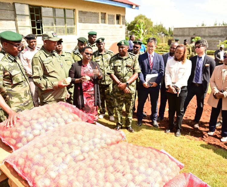 STATE DEPARTMENT FOR CORRECTIONAL SERVICES LEVERAGING PARTNERSHIPS TO ENHANCE FOOD PRODUCTION 