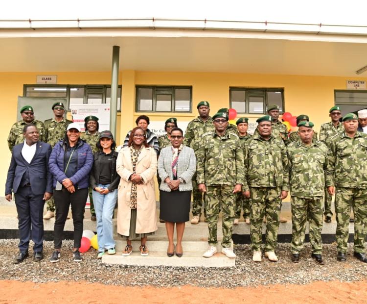 KAMITI MEDIUM SECURITY PRISON BENEFITS FROM A TUITION BLOCK